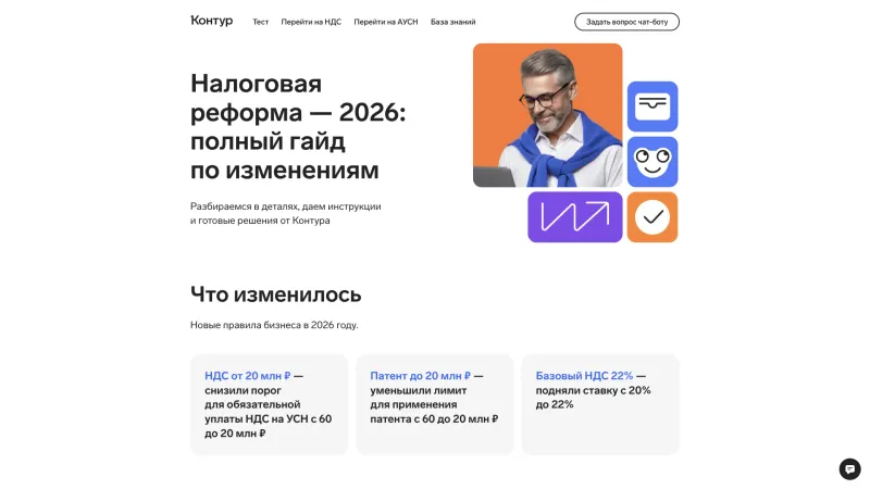 Article Detail — Контур, Productivity UI