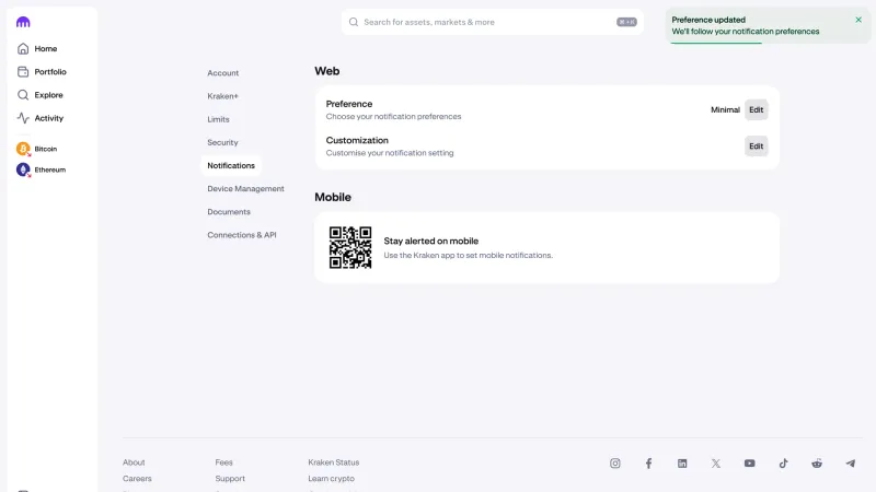 Kraken — Fintech, интерфейс, скриншот 12/284