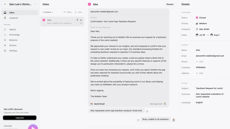 Lemni — Productivity, интерфейс, скриншот 6/121