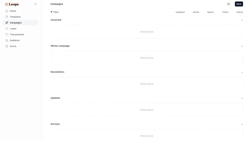 Loops — Marketing, интерфейс, скриншот 5/299