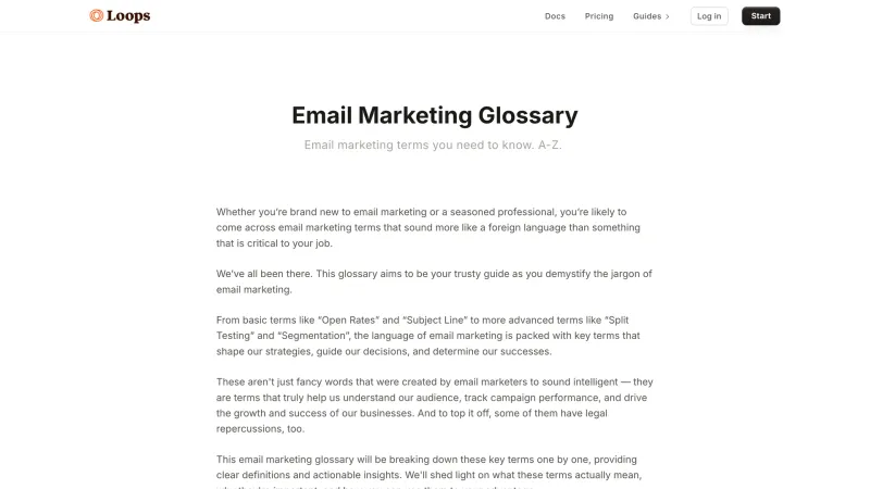 Loops — Marketing, интерфейс, скриншот 12/299