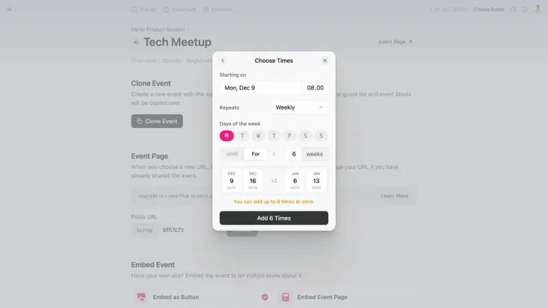 Luma — Marketplace, интерфейс, скриншот 1/335