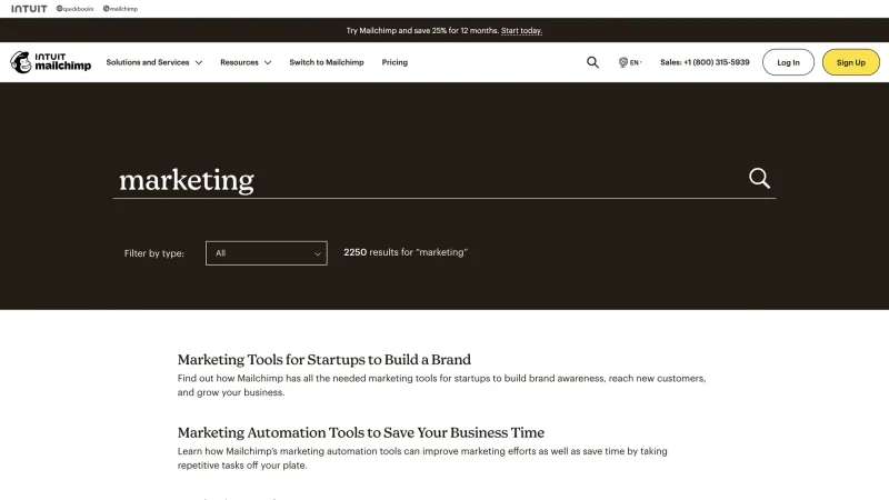 Mailchimp — Marketing, интерфейс, скриншот 9/794