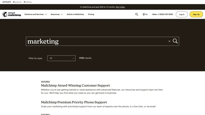 Mailchimp — Marketing, интерфейс, скриншот 12/794
