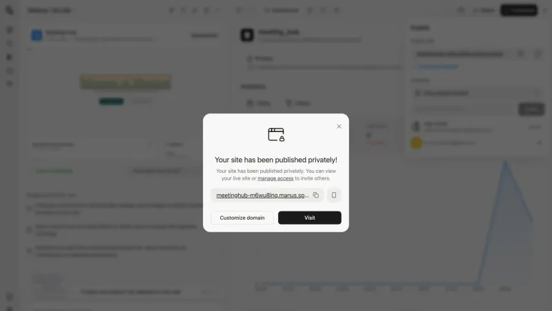 Manus — AI & ML, интерфейс, скриншот 3/288