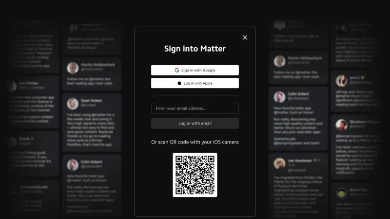 Matter — HR, интерфейс, скриншот 2/117