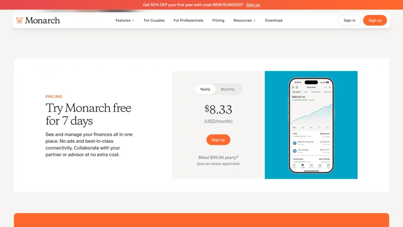 Monarch — Fintech, интерфейс, скриншот 7/490