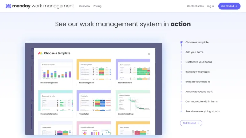 monday.com — Productivity, интерфейс, скриншот 1052