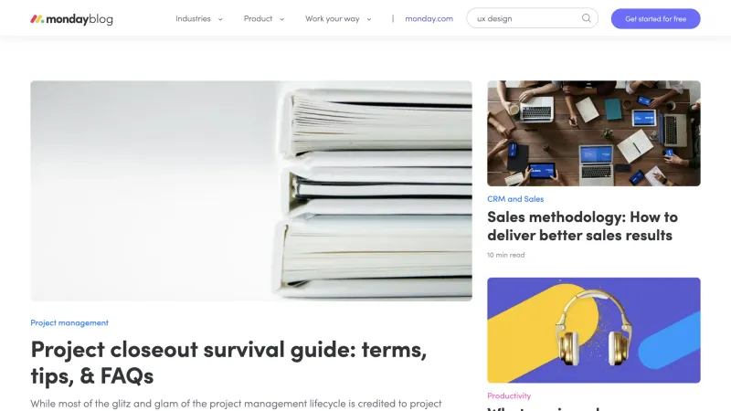 monday.com — Productivity, интерфейс, скриншот 1065