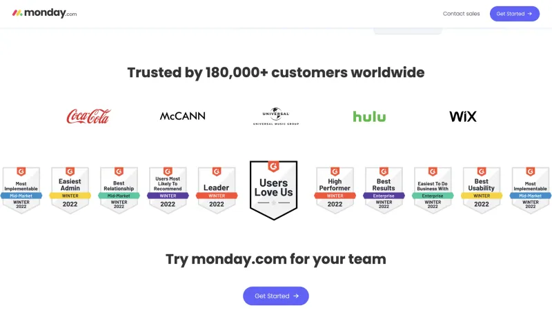 monday.com — Productivity, интерфейс, скриншот 1069