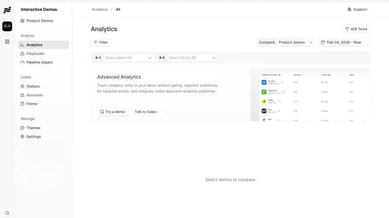 Navattic — Marketing, интерфейс, скриншот 11/240