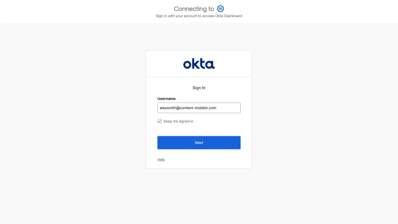 Okta — Security, интерфейс, скриншот 5/325