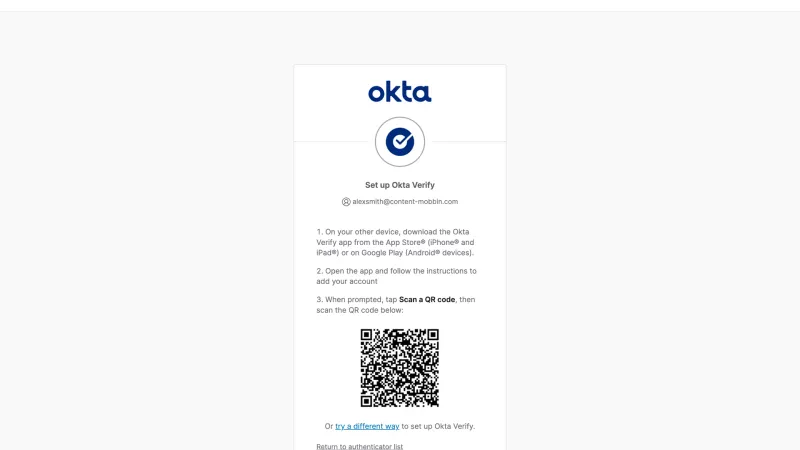 Okta — Security, интерфейс, скриншот 12/325