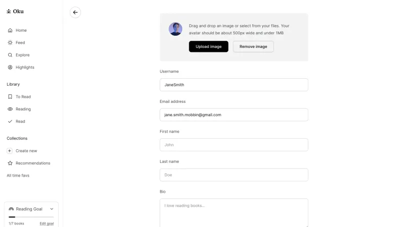 Oku — Social, интерфейс, скриншот 4/175