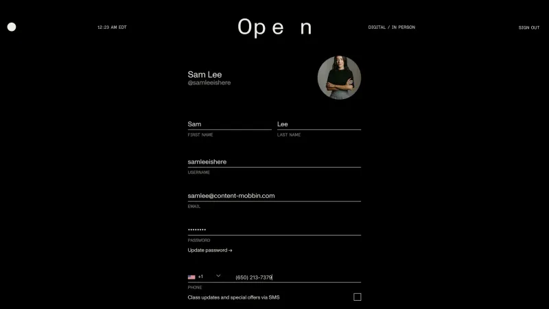 Open — Fintech, интерфейс, скриншот 4/141