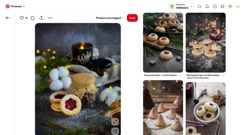 Pinterest — Social, интерфейс, скриншот 3/754