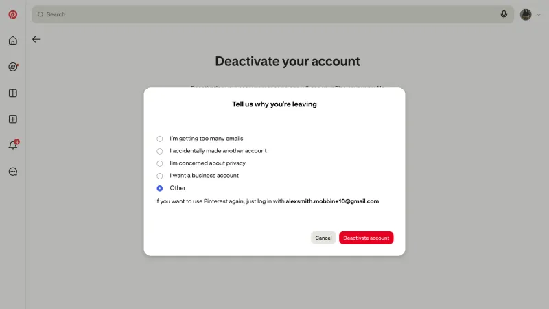 Pinterest — Social, интерфейс, скриншот 9/754