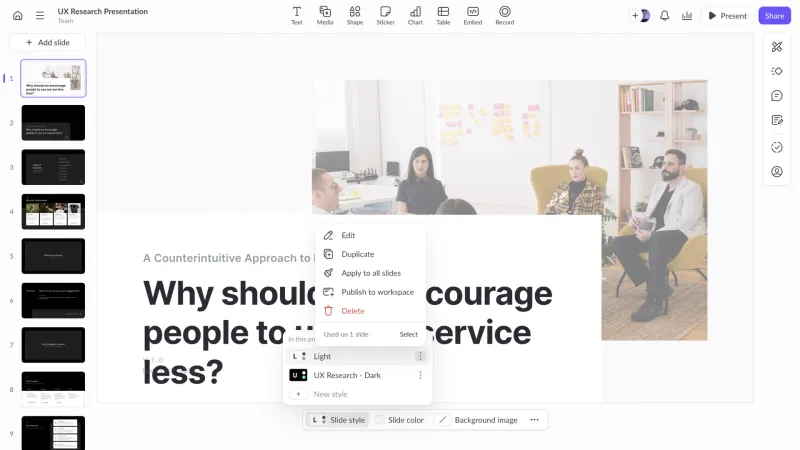 Pitch — Productivity, интерфейс, скриншот 3/530