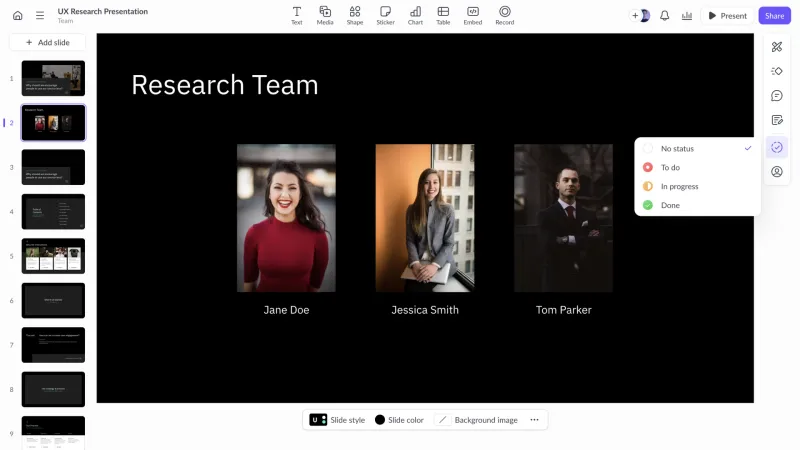 Pitch — Productivity, интерфейс, скриншот 7/530