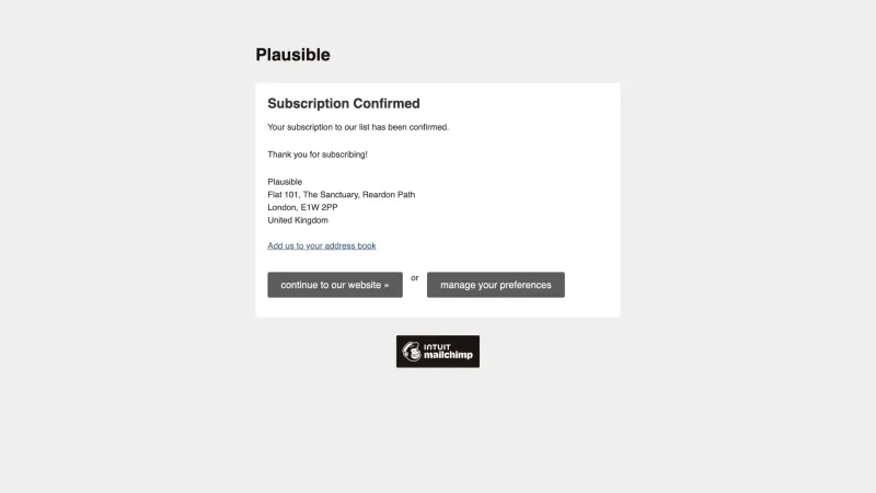 Plausible — Analytics, интерфейс, скриншот 6/207