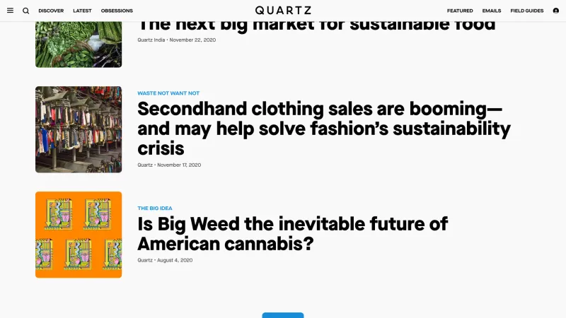 Quartz — Entertainment, интерфейс, скриншот 12/371