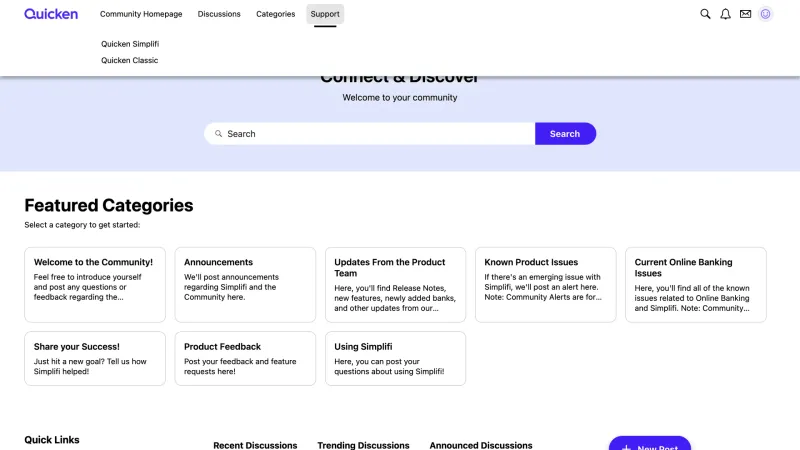 Quicken — Fintech, интерфейс, скриншот 2/595