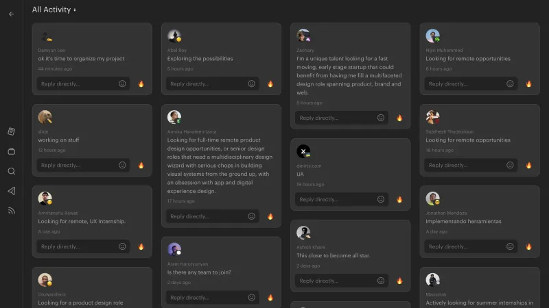 Read.cv — Social, интерфейс, скриншот 10/347