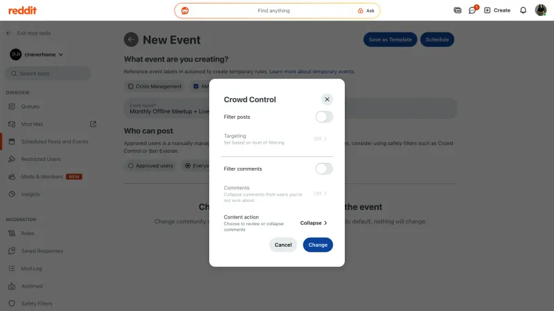 Reddit — Social, интерфейс, скриншот 3/945