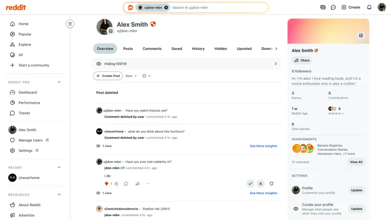 Reddit — Social, интерфейс, скриншот 8/945