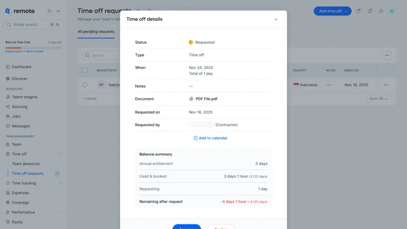 Remote — HR, интерфейс, скриншот 2/591