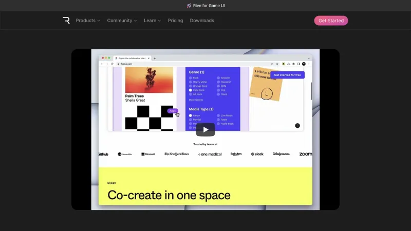 Rive — Design, интерфейс, скриншот 11/326