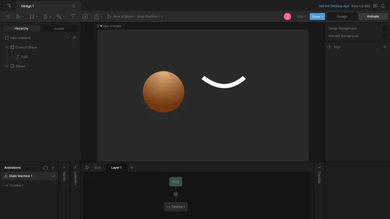 Rive — Design, интерфейс, скриншот 12/326