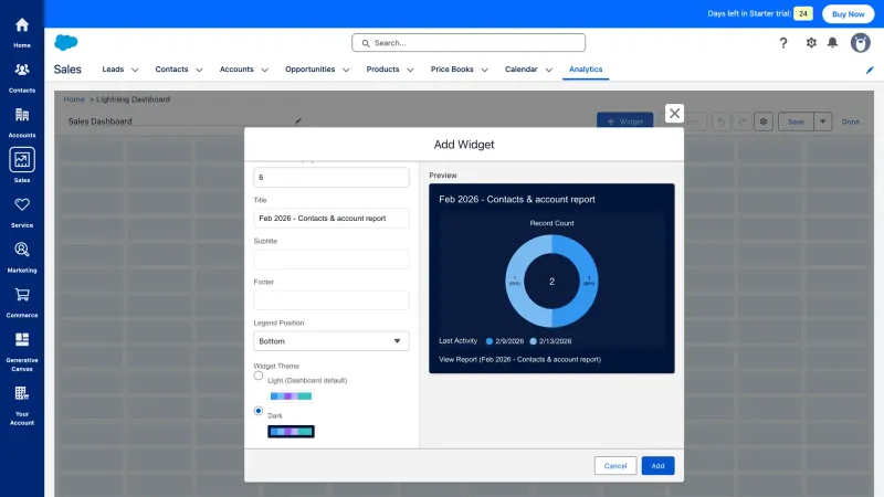 Salesforce — CRM, интерфейс, скриншот 5/883