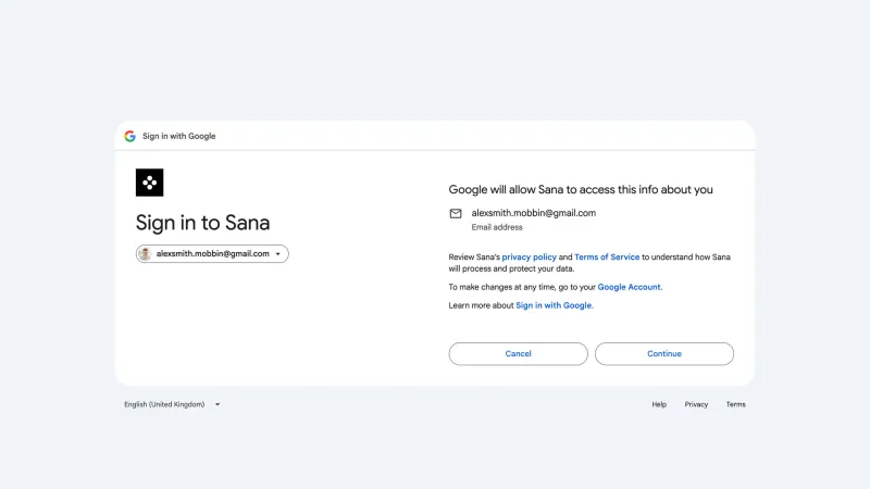Sana — AI & ML, интерфейс, скриншот 10/301