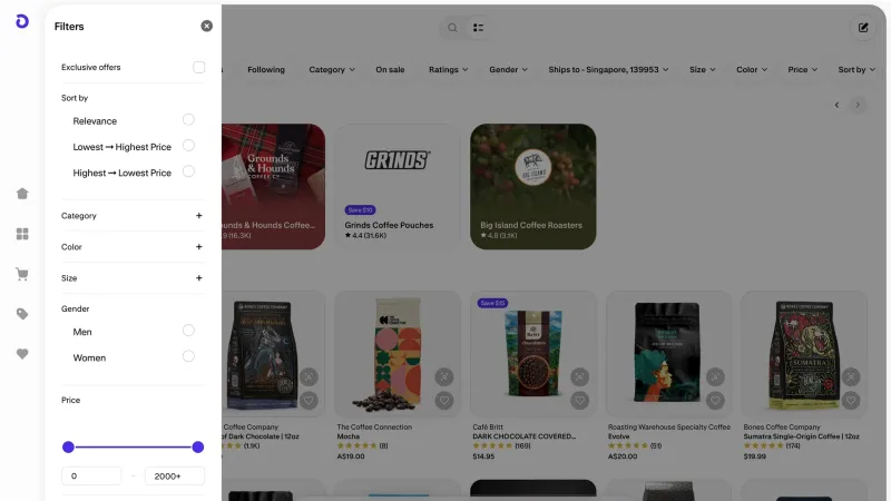 Shop — E-commerce, интерфейс, скриншот 12/187