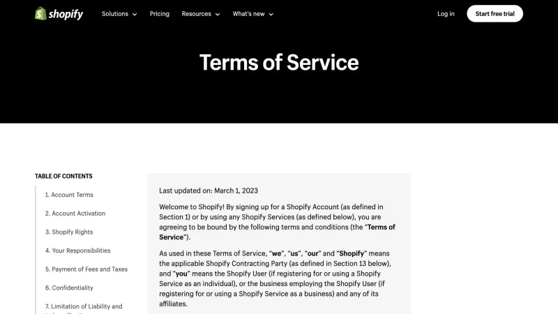 Shopify — E-commerce UI, screenshot 1012