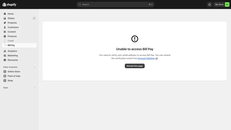 Shopify — E-commerce UI, screenshot 1015