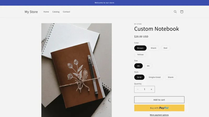 Shopify — E-commerce UI, screenshot 1018