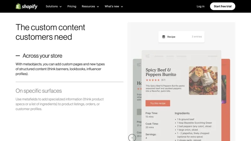Shopify — E-commerce UI, screenshot 1023