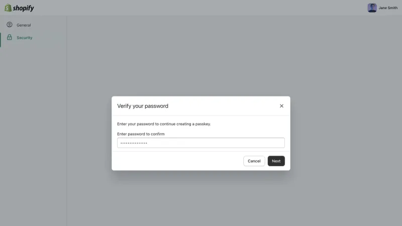 Shopify — E-commerce UI, screenshot 1037