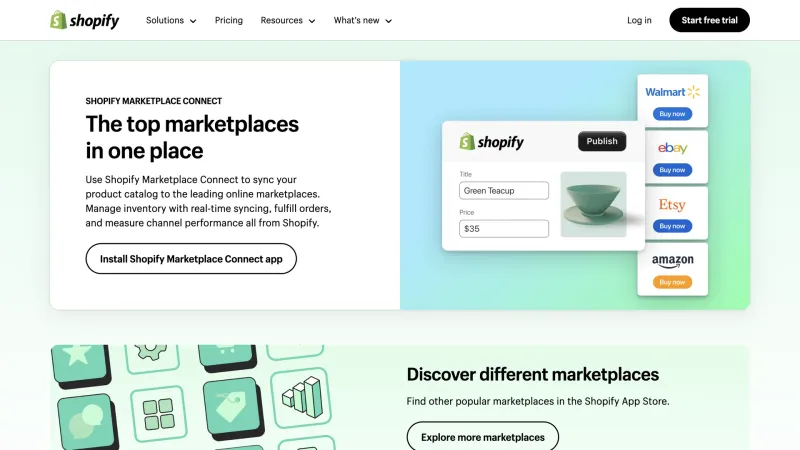 Shopify — E-commerce UI, screenshot 1040