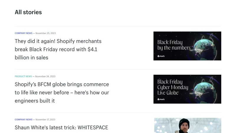 Shopify — E-commerce UI, screenshot 1043