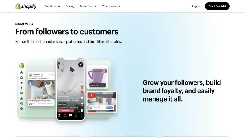Shopify — E-commerce UI, screenshot 1060