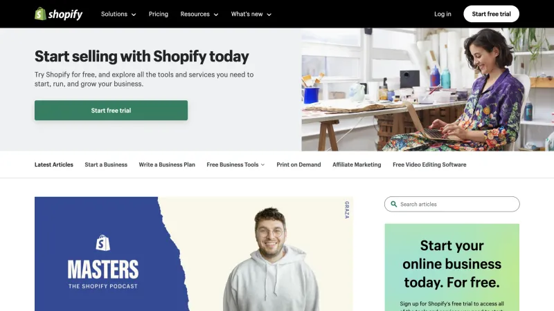 Shopify — E-commerce UI, screenshot 1067