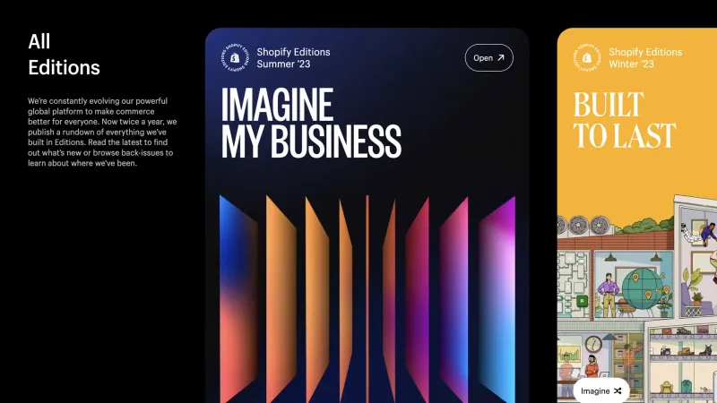Shopify — E-commerce UI, screenshot 1093