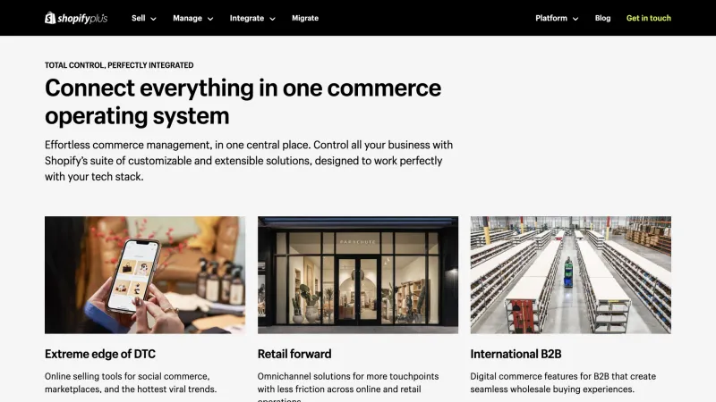 Shopify — E-commerce UI, screenshot 1117