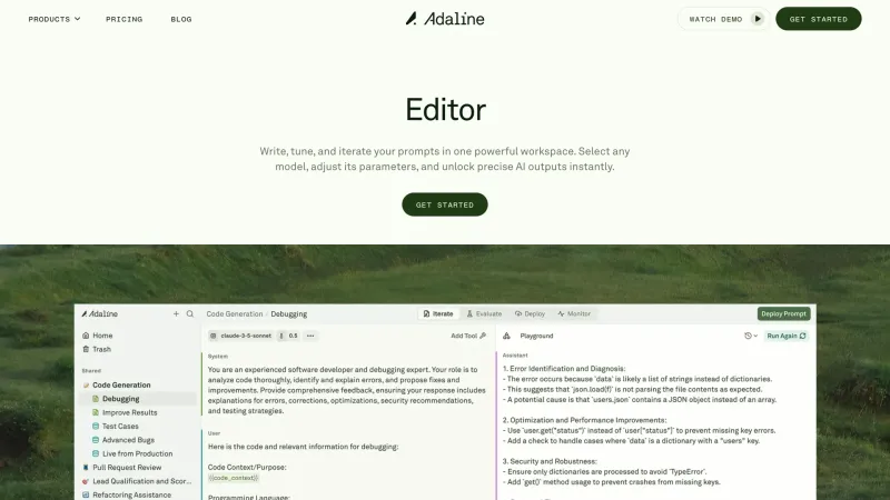 Adaline — FAQ, Features, скриншот 6/7