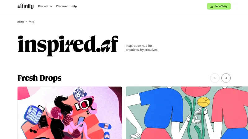 Blog — Affinity, Design UI