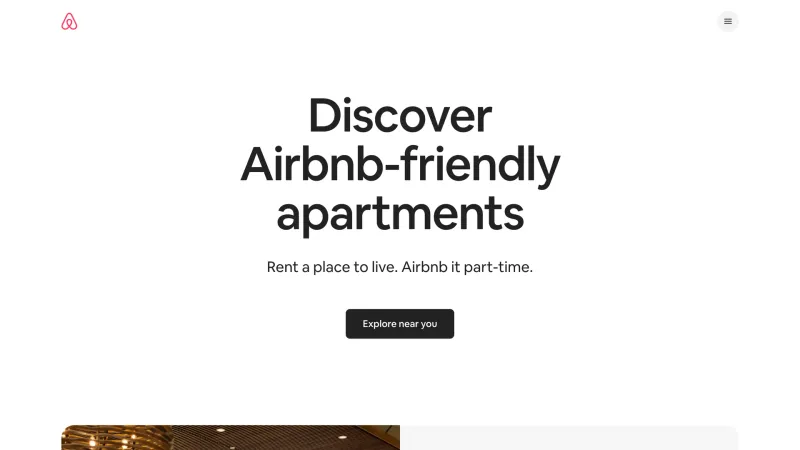 CTA Section — Airbnb, Travel UI