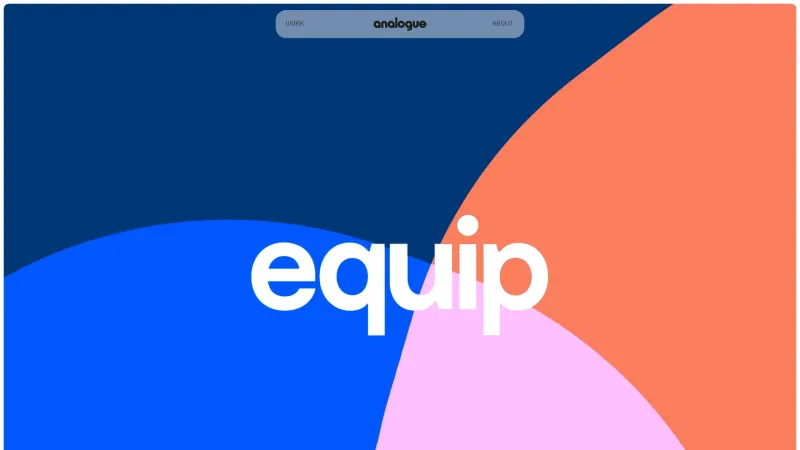 Contact — Analogue Agency, Design UI